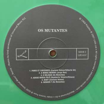 LP Os Mutantes: Os Mutantes CLR