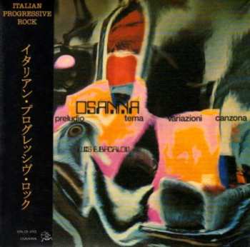 CD Osanna: Preludio Tema Variazioni Canzona