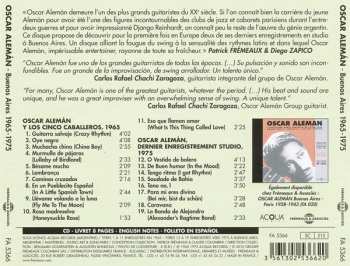CD Oscar Aleman: Buenos Aires 1965 - 1975