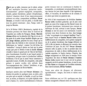 CD Oscar Aleman: Buenos-Aires - Paris 1928 - 1943