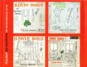 2CD Oscar Brand: Roll Your Leg Over: Bawdy Songs And Backroom Ballads, 1955-1958