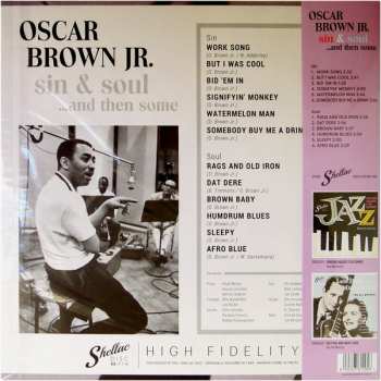 LP Oscar Brown Jr.: Sin & Soul ...And Then Some