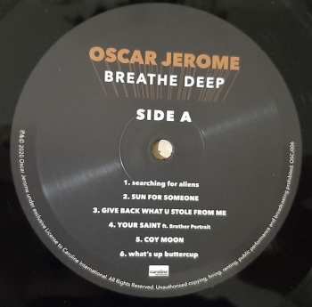 LP Oscar Jerome: Breathe Deep
