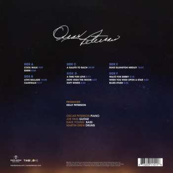 3LP Oscar Peterson: A Time For Love: The Oscar Peterson Quartet - Live In Helsinki, 1987