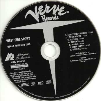 SACD The Oscar Peterson Trio: West Side Story