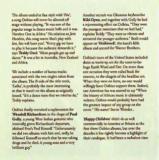 CD Osibisa: Happy Children DIGI