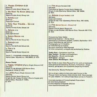 CD Osibisa: Happy Children DIGI