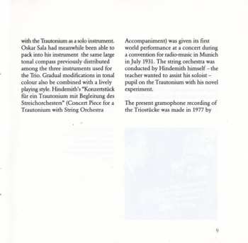 CD Oskar Sala: Elektronische Impressionen