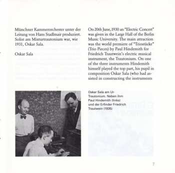 CD Oskar Sala: Elektronische Impressionen