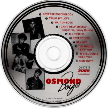CD Osmond Boys: Osmond Boys