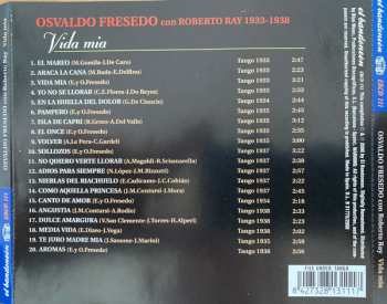 CD Osvaldo Fresedo Y Su Orquesta Típica: Vida Mia 1933-1938