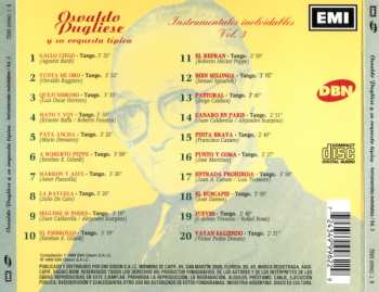 CD Osvaldo Pugliese Y Su Orquesta Típica: Instrumentales Inolvidables Vol. 3