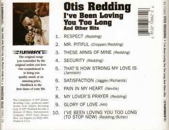 CD Otis Redding: I've Been Loving You Too Long And Other Hits