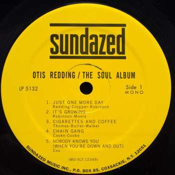 LP Otis Redding: The Soul Album