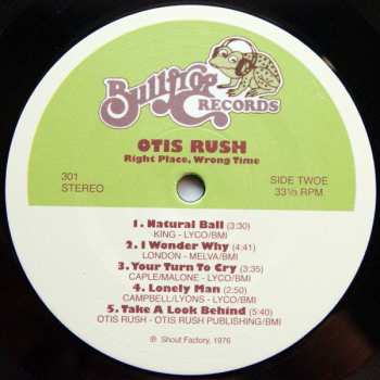LP Otis Rush: Right Place, Wrong Time LTD