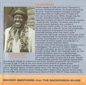 CD Otis "Smokey" Smothers: Sings The Backporch Blues