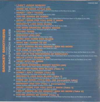 CD Otis "Smokey" Smothers: Sings The Backporch Blues