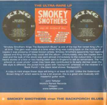 CD Otis "Smokey" Smothers: Sings The Backporch Blues