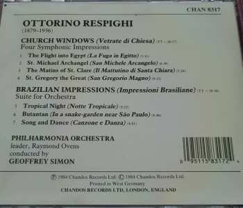 CD Philharmonia Orchestra: Church Windows / Brazilian Impressions