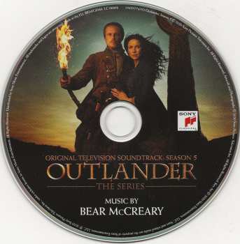 CD Bear McCreary: Outlander: The Series (Original Televison Soundtrack: Season 5)