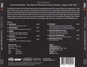 CD/DVD Outlaws: Live At Rockpalast 1981