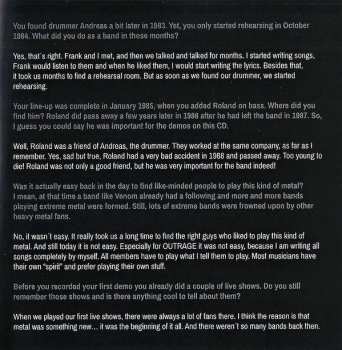 CD Outrage: 1985 Demo(n)s