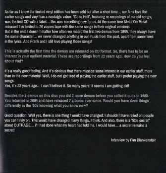 CD Outrage: 1985 Demo(n)s