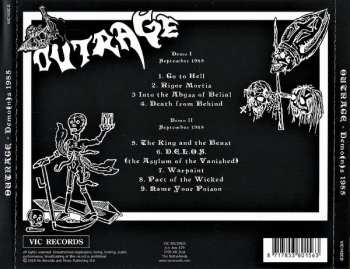 CD Outrage: 1985 Demo(n)s
