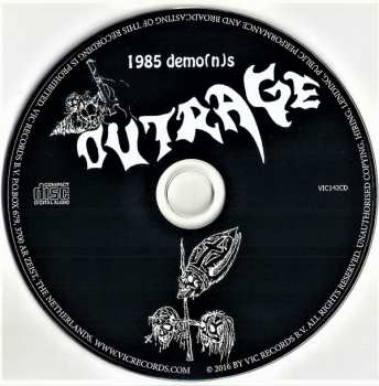 CD Outrage: 1985 Demo(n)s
