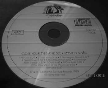 CD Øystein Sevåg: Close Your Eyes And See