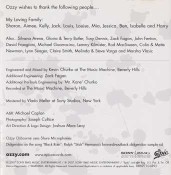CD Ozzy Osbourne: Black Rain