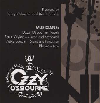 CD Ozzy Osbourne: Black Rain