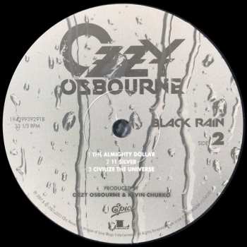 2LP Ozzy Osbourne: Black Rain