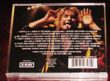 CD Ozzy Osbourne: Kansas City 1986 - The Classic Missouri Broadcast