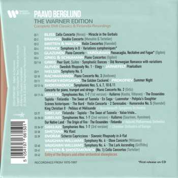42CD/Caja Paavo Berglund: The Warner Edition - Complete EMI Classics & Finlandia Recordings