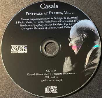 12CD/Caja Pablo Casals: Casals Festivals At Prades, Vol. 2 