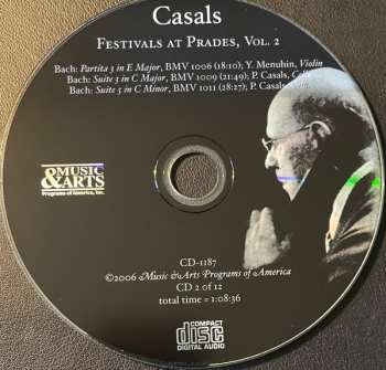 12CD/Caja Pablo Casals: Casals Festivals At Prades, Vol. 2 