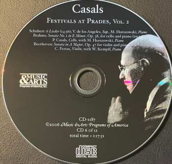 12CD/Caja Pablo Casals: Casals Festivals At Prades, Vol. 2 