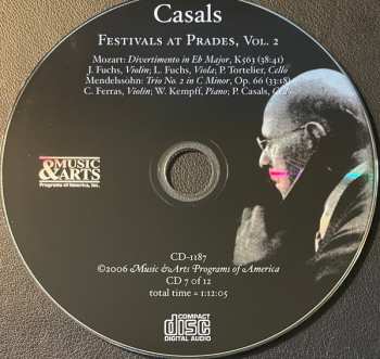 12CD/Caja Pablo Casals: Casals Festivals At Prades, Vol. 2 