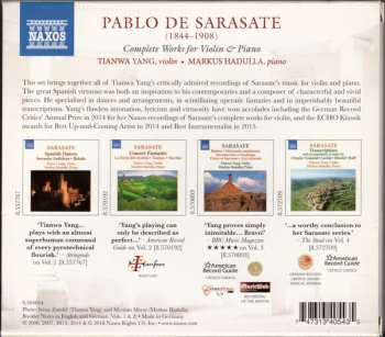 4CD/Caja Pablo De Sarasate: Complete Works For Violin & Piano