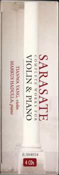 4CD/Caja Pablo De Sarasate: Complete Works For Violin & Piano