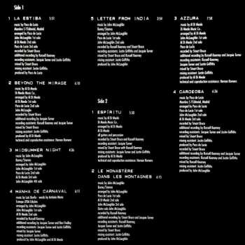 LP Paco De Lucía: The Guitar Trio LTD