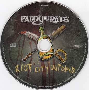CD Paddy And The Rats: Riot City Outlaws