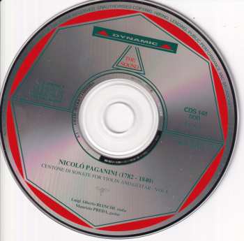 3CD/Caja Niccolò Paganini: Centone Di Sonate For Violin And Guitar - Complete Edition
