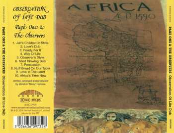 CD Page One: Observation Of Life Dub
