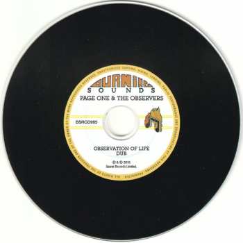CD Page One: Observation Of Life Dub