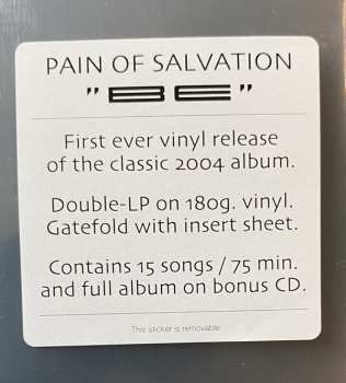 2LP/CD Pain Of Salvation: Be