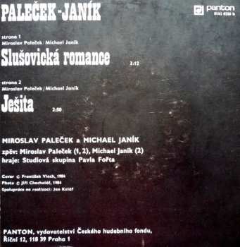 SP Paleček-Janík: Slušovická Romance / Ješita