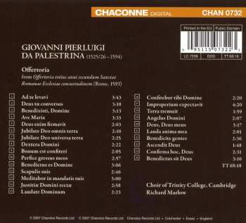 CD Giovanni Pierluigi da Palestrina: Offertoria
