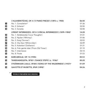 CD Selim Palmgren: Complete Piano Works, Vol. 3